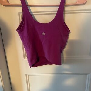 Lululemon Athletica Purple Crop Top